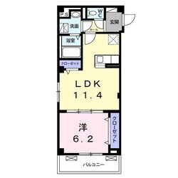 浜野駅 徒歩17分 2階の物件間取画像